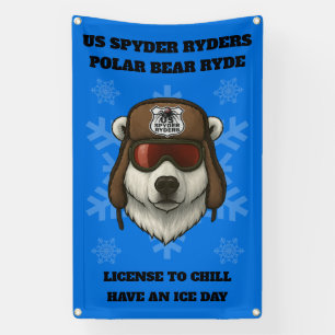 VS SPYDER RYDERS - IJsbeer Ryde Banner4 Spandoek