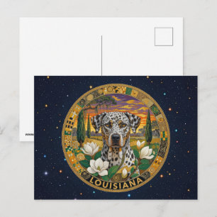 VS Staat Louisiana symbolen Briefkaart