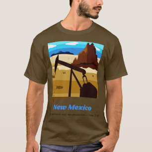 VS staat New Mexico Psalm 28 Mijn erfenis T-shirt