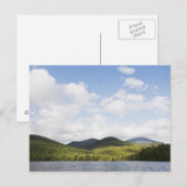 VS, staat New York, Adirondack Mountains, Lake Briefkaart (Voorkant / Achterkant)