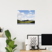 VS, staat New York, Adirondack Mountains, Lake Poster (Thuiskantoor)
