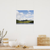 VS, staat New York, Adirondack Mountains, Lake Poster (Keuken)
