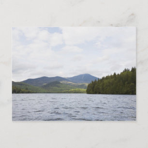 VS, staat New York, Adirondack Mountains, meer 4 Briefkaart