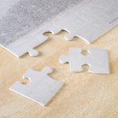 VS, staat New York, Rockaway Beach, sneeuwstorm Legpuzzel (Zijkant)