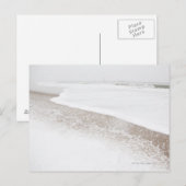 VS, staat New York, strand Rockaway, strand in Briefkaart (Voorkant / Achterkant)