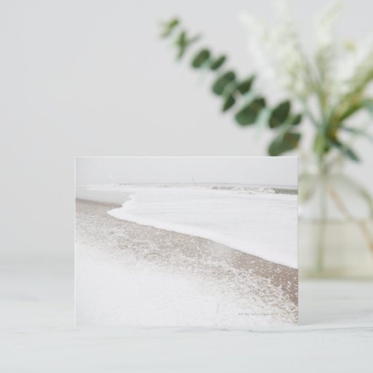 VS, staat New York, strand Rockaway, strand in Briefkaart (Staand voorkant)