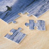 VS, staat Washington, La Push. Man in kajak Legpuzzel (Zijkant)