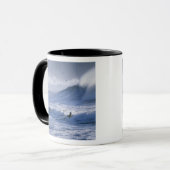 VS, staat Washington, La Push. Man kayak Mok (Voorkant links)
