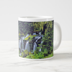 VS, staat Washington, Mt Adams Wilderness. Twin Grote Koffiekop