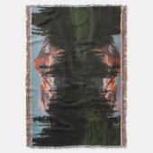 VS, staat Washington. Mt. Rainier Reflected Deken (Voorkant Verticaal)