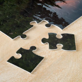 VS, staat Washington. Mt. Rainier weerspiegeld Legpuzzel (Zijkant)