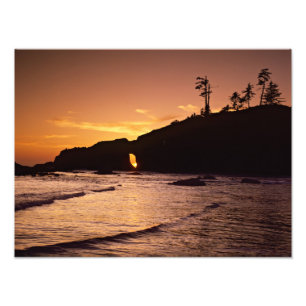 VS, staat Washington, Olympic National Park. 3 Foto Afdruk