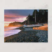 VS, staat Washington, Olympisch NP. Golven vallen  Briefkaart (Voorkant)