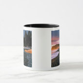 VS, staat Washington, Olympisch NP. Golven vallen  Mok (Midden)