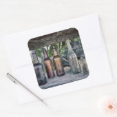 VS, staat Washington, Port Townsend 2 Vierkante Sticker (Envelop)