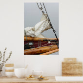 VS, staat Washington, Port Townsend. Zeilboot Poster (Keuken)