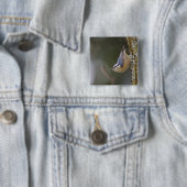 VS, staat Washington, roodborstboomklever, Vierkante Button 5,1 Cm (In situ)
