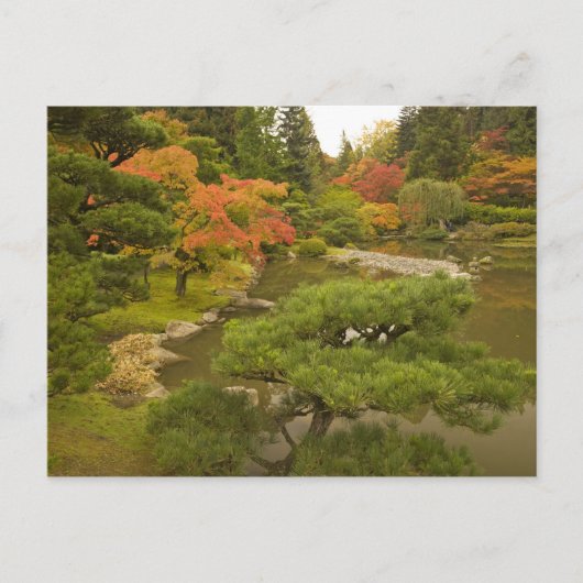 VS, staat Washington, Seattle. Japans Briefkaart (Voorkant)