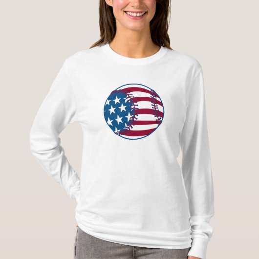 VS Stars en Stripes Baseball T-shirt (Voorkant)