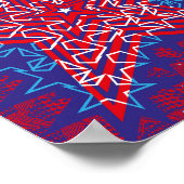 VS STARS FLAG BY MASANSER PIXELAT POSTER (Hoek)