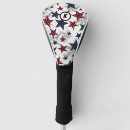 VS Stars Patriotic Initiaal Golfheadcover