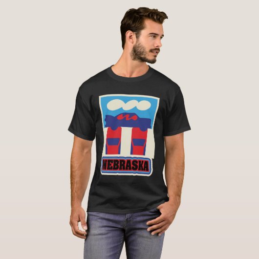 VS - staten - NEBRASKA T-shirt (Voorkant volledig)