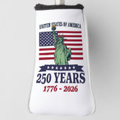 VS Statue of Liberty 250 jaar 1776-2026 Golfheadcover (Draai 90)