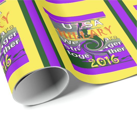  VS sterker samen Abstracte kunst Print Cadeaupapier (Rol Hoek)