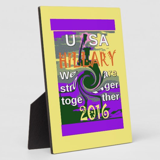  VS sterker samen Abstracte kunst Print Fotoplaat (Zijkant)