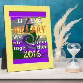  VS sterker samen Abstracte kunst Print Fotoplaat (Zijkant)