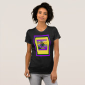  VS sterker samen Abstracte kunst Print T-shirt (Voorkant volledig)