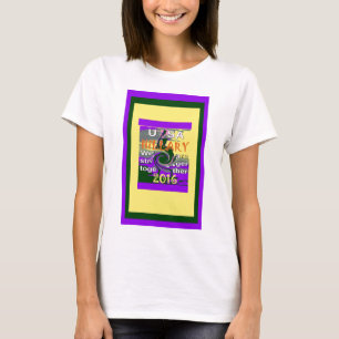 VS sterker samen Abstracte kunst Print T-shirt