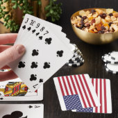 VS Sterren en Strepen Pokerkaarten (Insitu)