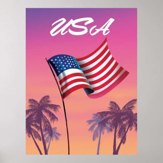 VS Sterren en strepen Poster (Voorkant)