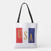 VS Streepjes Decor Tote Bag (Achterkant)