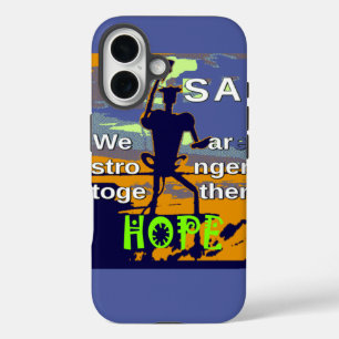 VS Stronger Together iPhone 16 Hoesje