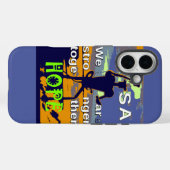 VS Stronger Together Case-Mate iPhone Case (Achterkant (horizontaal))