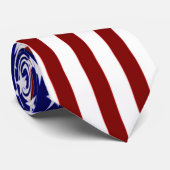 VS-Stropdas met vlag gestreept Stropdas (Opgerold)
