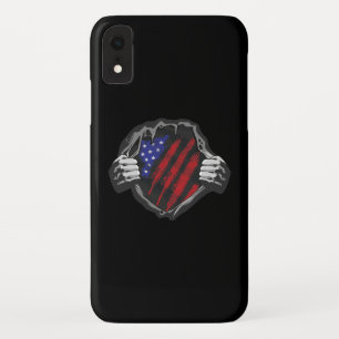 VS Superhelden Kostuum Vlag Case-Mate iPhone Case