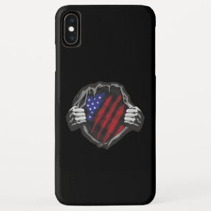 VS Superhelden Kostuum Vlag Case-Mate iPhone Case
