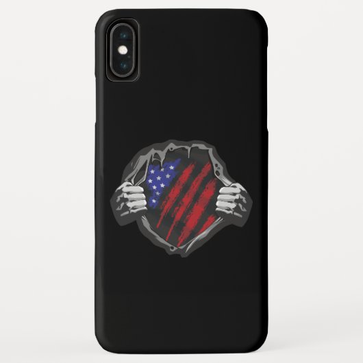 VS Superhelden Kostuum Vlag Case-Mate iPhone Case (Achterkant)