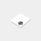 VS Superhelden Kostuum Vlag Post-it® Notes (Schuin)