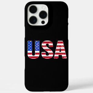 VS T-shirt Patriotische Amerikaanse Vlag Mannen Vr iPhone 16 Pro Max Hoesje