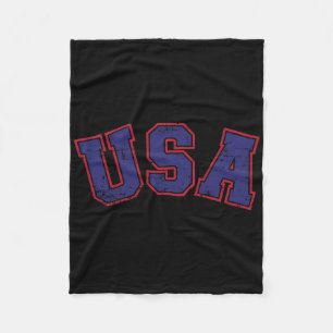 VS Team voor Patriottische Onafhankelijkheidsdag o Fleece Deken