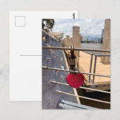 VS tegen de wereld 2024 Liefdesslot Briefkaart (Voorkant / Achterkant)