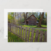 VS, Tennessee, Cabin in Cades Cove Briefkaart (Voorkant / Achterkant)