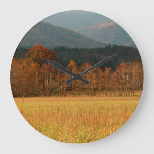 VS, Tennessee. Cades Cove in Smoky Mountain Grote Klok