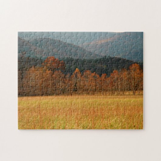 VS, Tennessee. Cades Cove in Smoky Mountain Legpuzzel (Horizontaal)