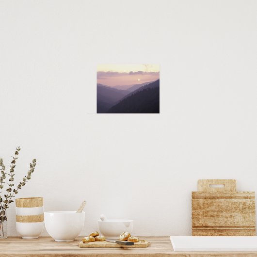 VS, Tennessee. Great Smokey Mountains Poster (Keuken)