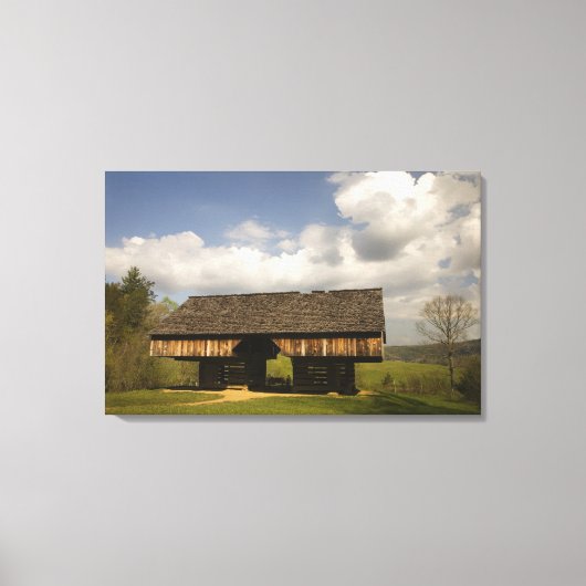 VS, Tennessee, Great Smoky Mountain NP. Canvas Afdruk (Voorkant)